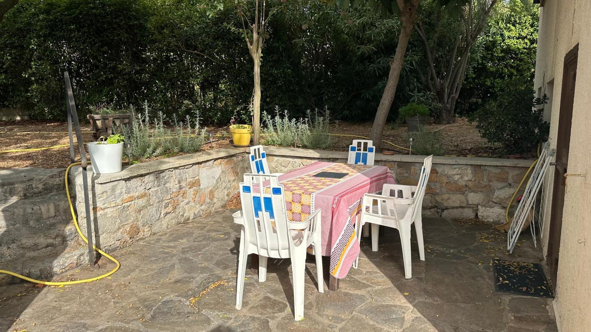 Jardin & Terrasse Ombragee - T2 Cozy Et Paisible Daire La Garde  Dış mekan fotoğraf